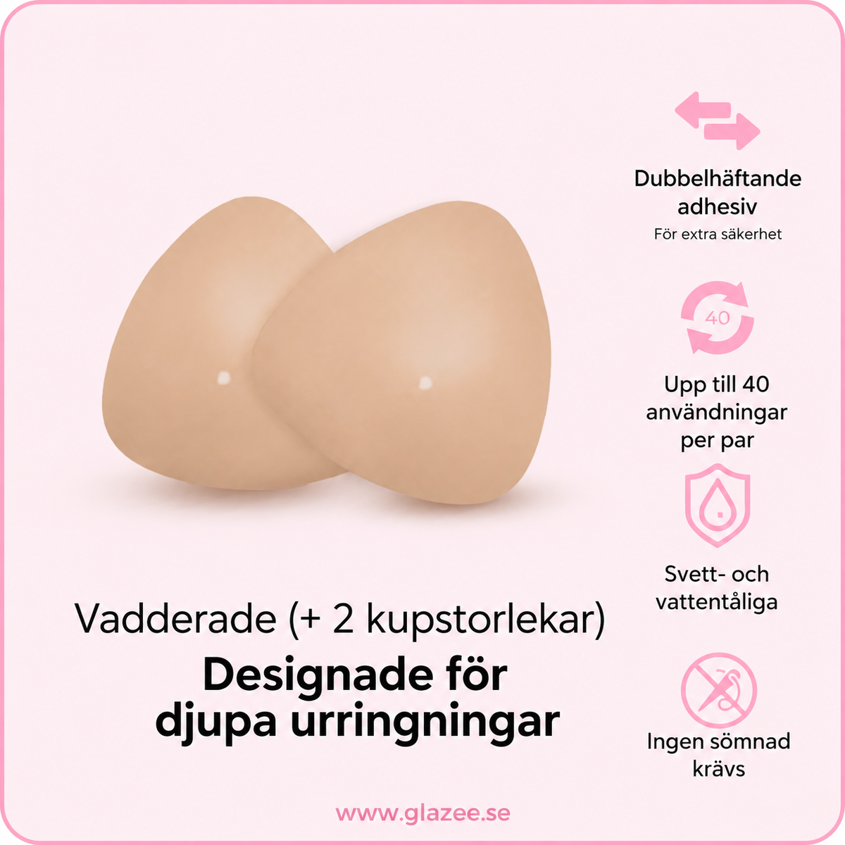 Nauriva - Push-up invisible
