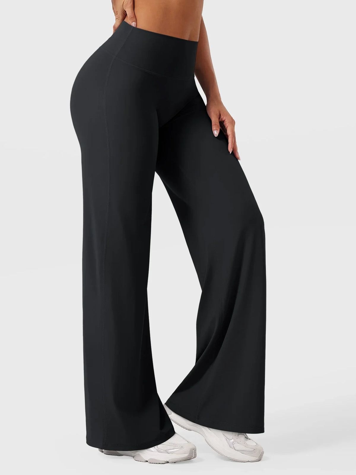Nauriva - Leggings de tacto suave y elástico